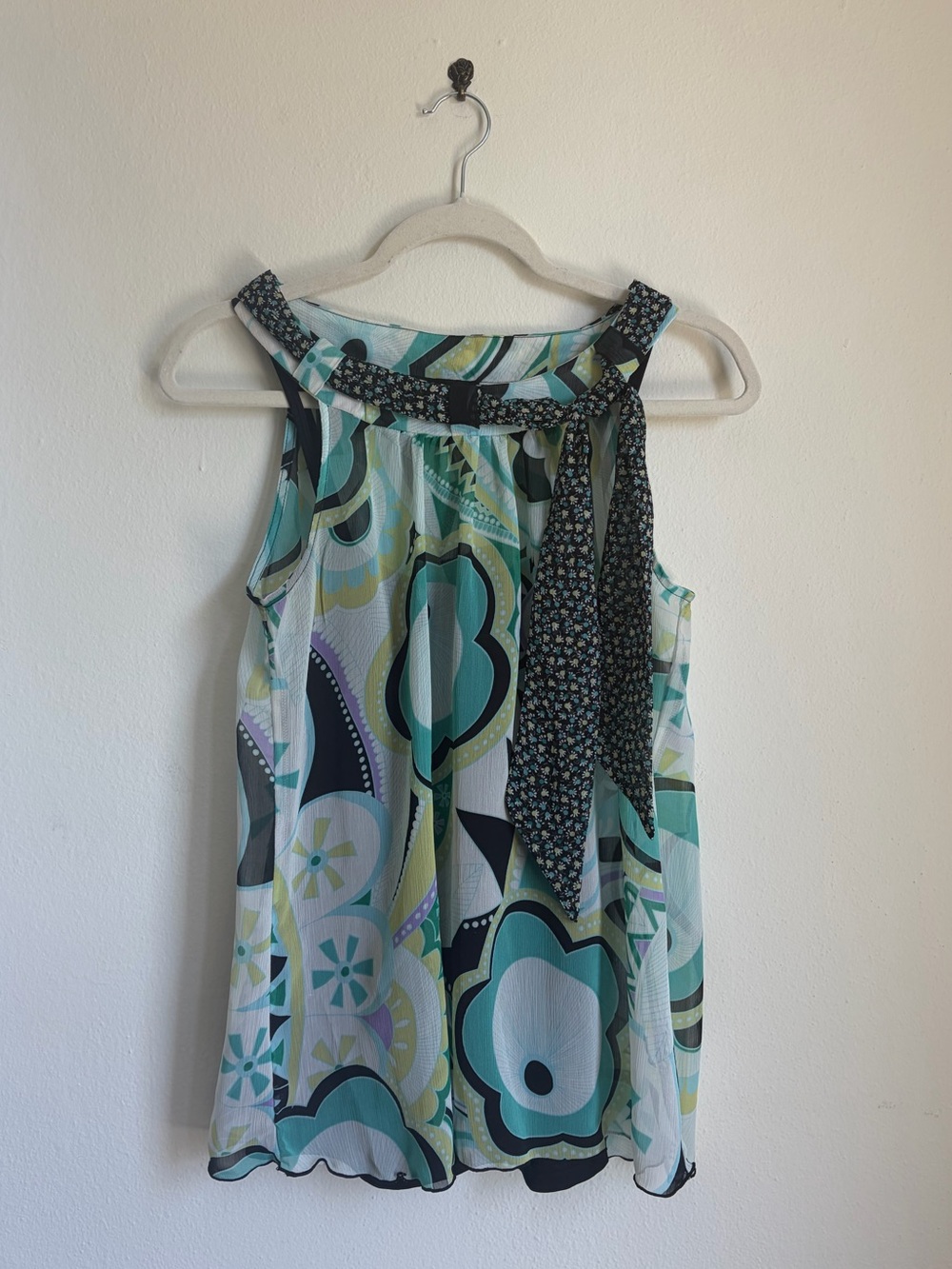 Byer California Floral Printed Y2K Blouse